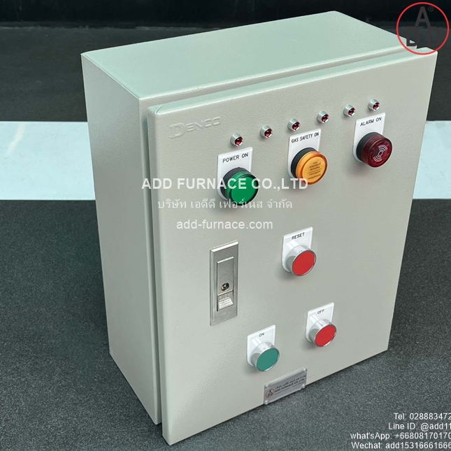 ตู้คอลโทรลจับแก๊สรั่วใช้กับโซลินอยด์วาล์วแก๊ส(18)